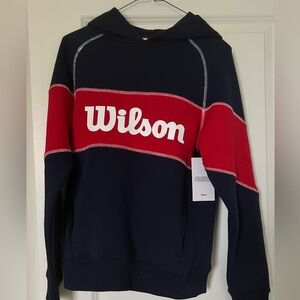 Wilson Navy/Wilson Red/Wht hoodie